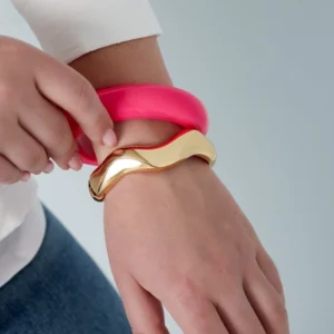 Gladde golvende armband