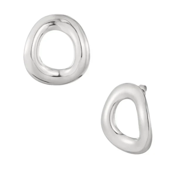 Organic hoops oorstekers