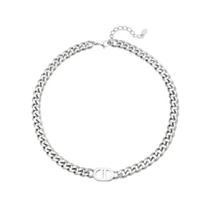 Ketting the good life, ketting, dames, heren, stainless steel, 37 + 5cm, zilver kleurig