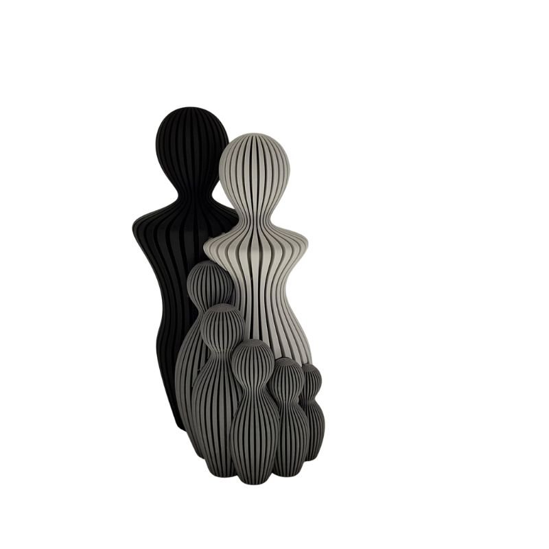 Familie 5 Kinderen, Kunststof,