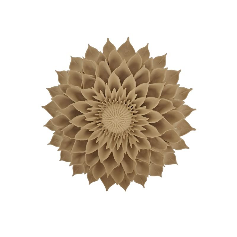 Zonnebloem, 3D Geprint,