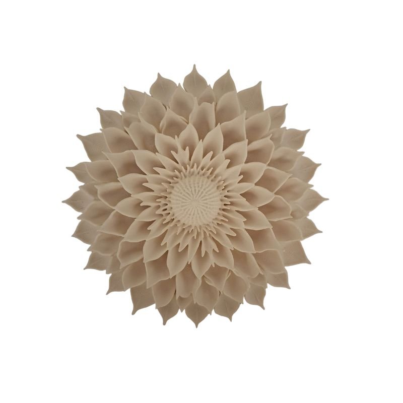 Zonnebloem, 3D Geprint,