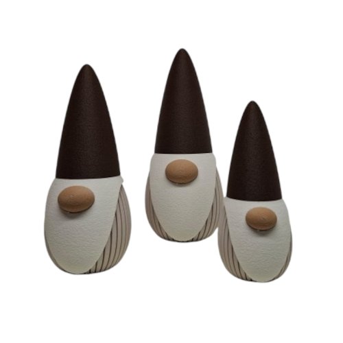 Gnoom-20cm-17cm-14cm-Donker Chocolade