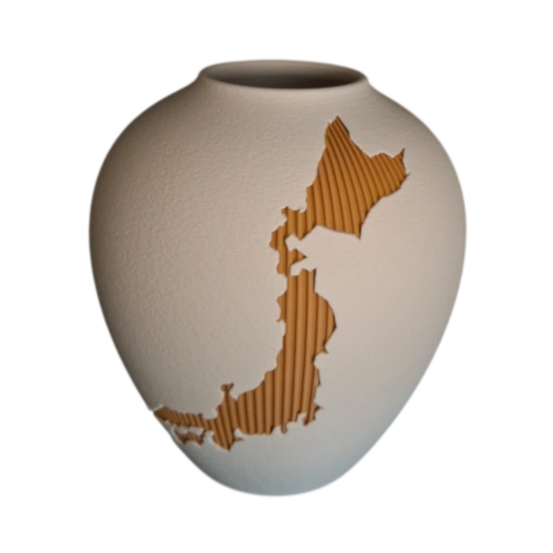 Kinstu Nihon Vaas, Bonewit, Caramel,