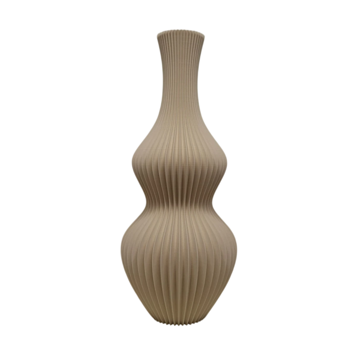 Hobbel Vaas-Ivoorbeige