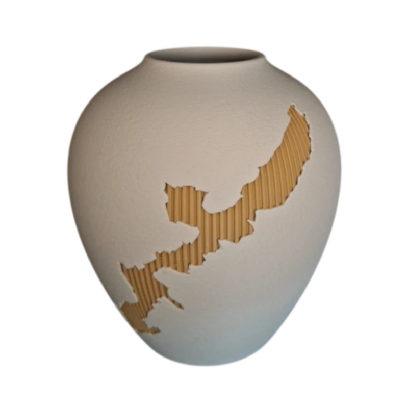Kinstu Nihon Vaas-Lattebruin-250
