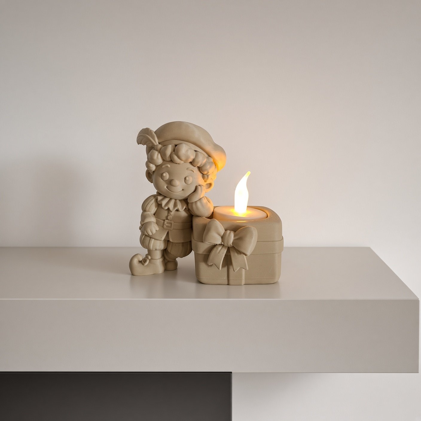 Led Houder Zwarte Piet